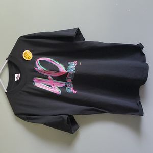 AAA, 40, Over The Hill, black, t-shirt, size XL, with pin included, Birthday,